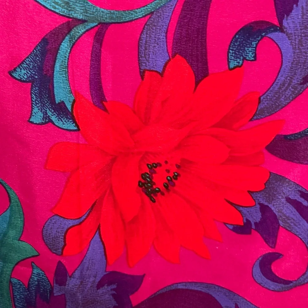 VTG L. CLAIBORNE SILK SCARF